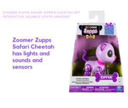 Zoomer Zupps Safari Interactive Cheetah Toy - $21.99