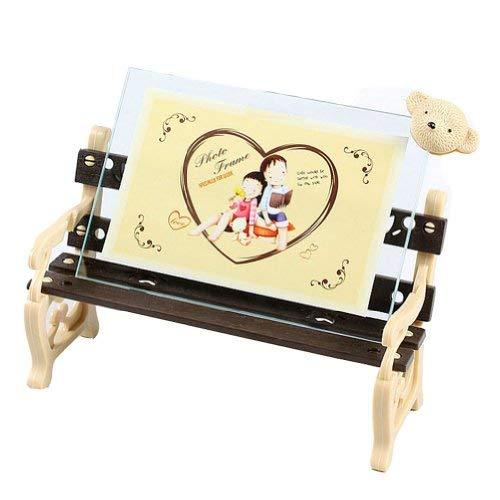 Primary image for PANDA SUPERSTORE Creative Bear/Chair Table-top Frames Decor Resin Photo/Frames 6