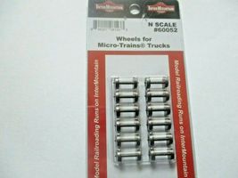 Intermountain # 60052 Brass Insulated Wheelsets for Micro-Trains Trucks .0537" image 3