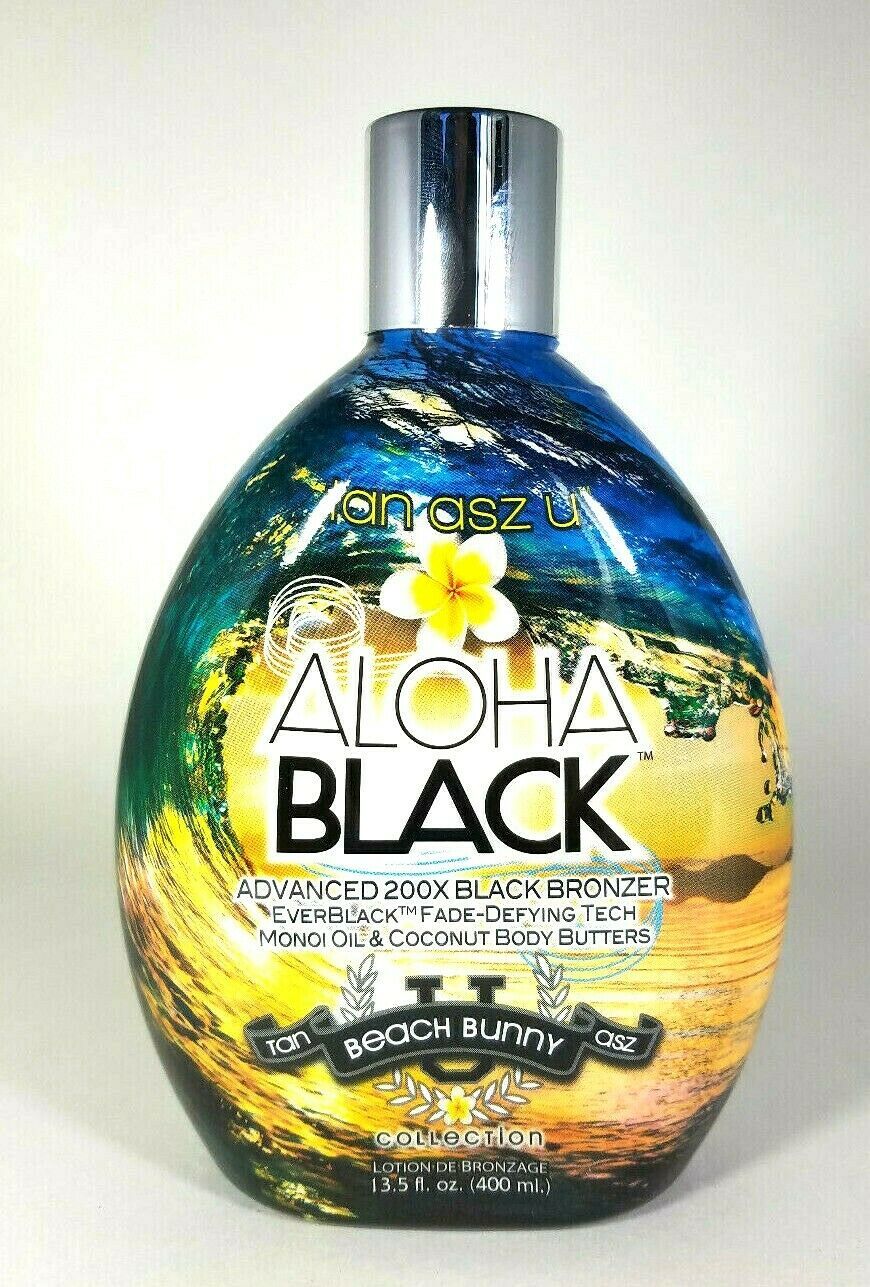 ALOHA BLACK 200X Double Dark Bronzer Indoor / Outdoor Tanning Lotion