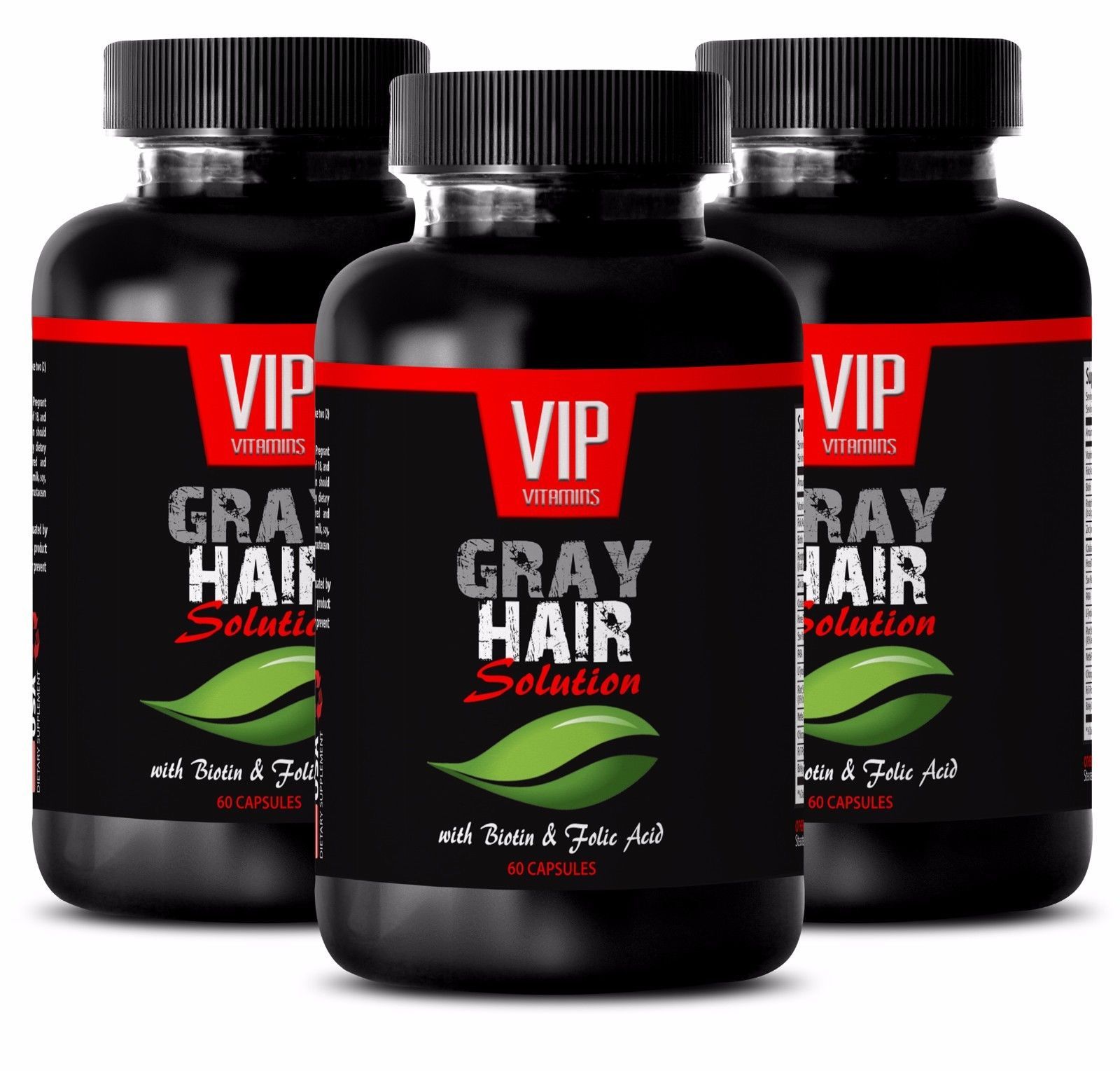 Grey Hair Cover Gray Hair Solution Dietary Supplement Nettle Root Extract 180 Herbs 8146