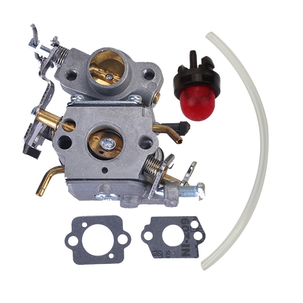 C1MW26 Carburetor with Intake Gasket Primer Bulb for Poulan P3314