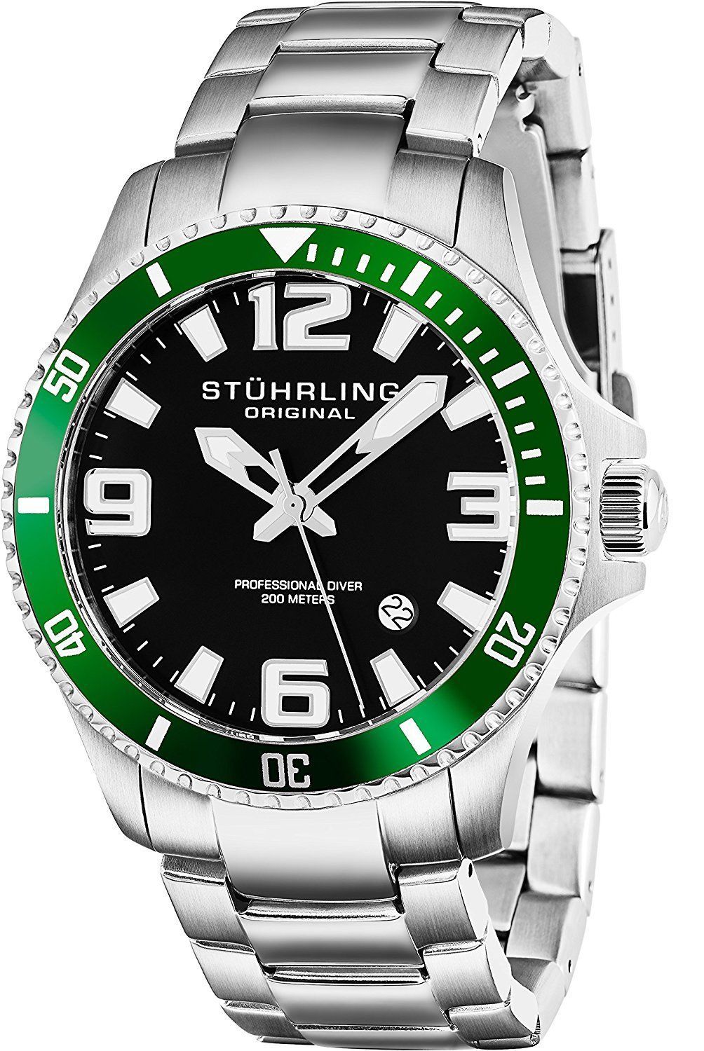 stuhrling mens dive watch