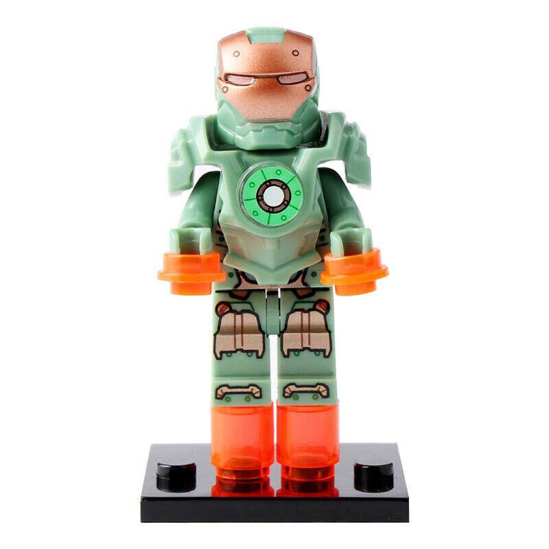 Mark 37 Hammerhead Marvel Iron Man 3 Minifigure Custom Toys Gift