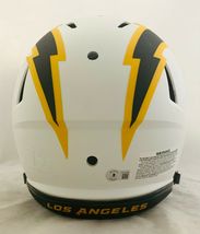 JOEY BOSA SIGNED CHARGERS FS LUNAR ECLIPSE SPEED AUTHENTIC HELMET BECKETT COA image 4