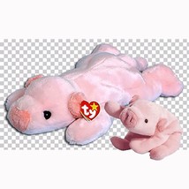 Squealer The Pig Retired Ty Beanie Baby and Buddy Set MWMT Collectible - $44.95