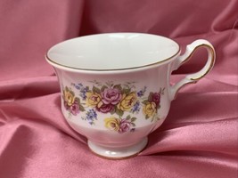 Royal Vale 8587 Bone China CUP ONLY Pink &amp; Yellow Roses (INV#22-528) - $12.30