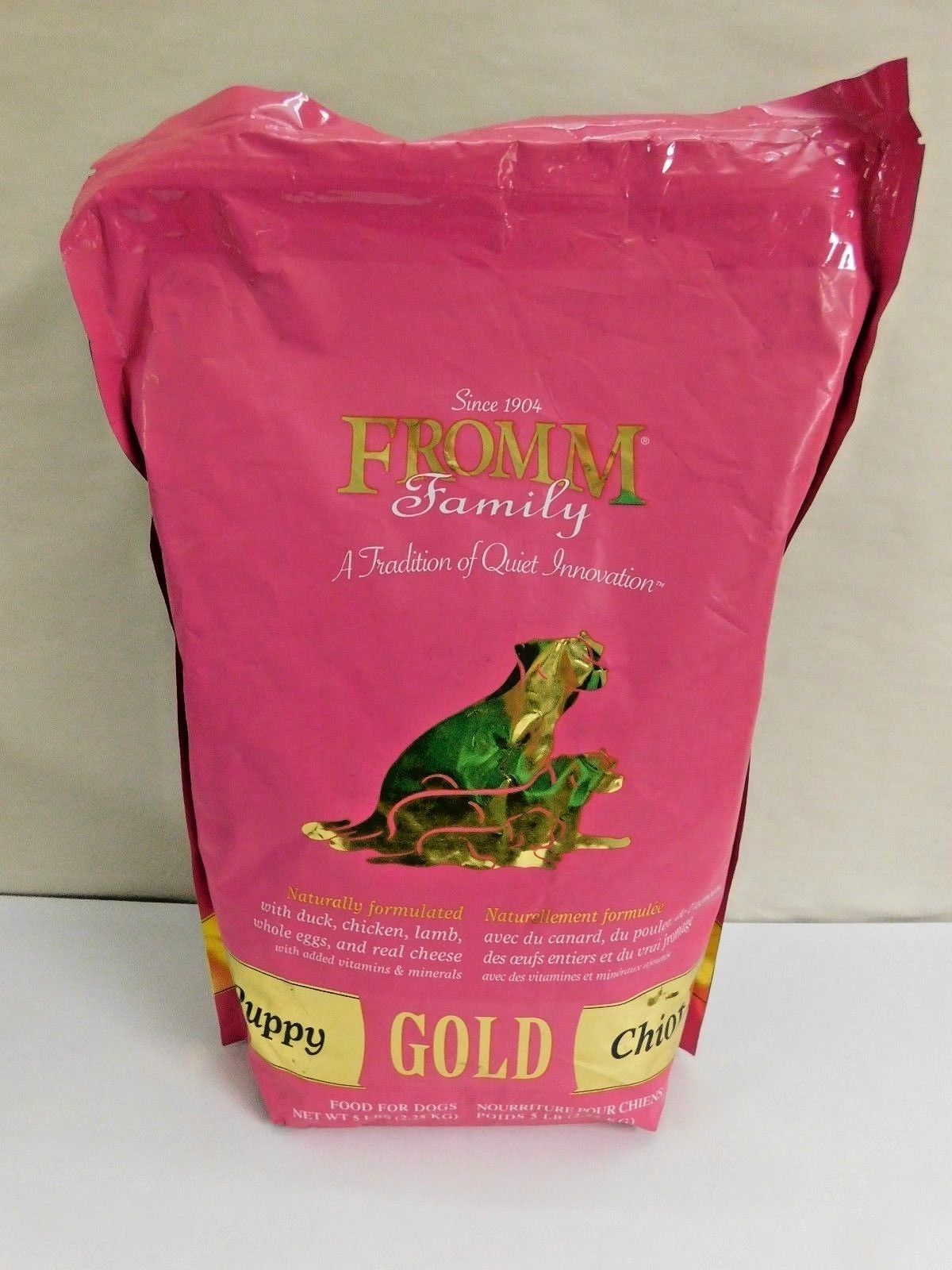 Fromm Puppy Gold Dry Dog Food 5-Pound Bag Made In U.S.A Exp 2019 - Dog Food