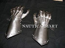 NauticalMart Knight Gauntlets (armored gloves) Halloween Costume image 2