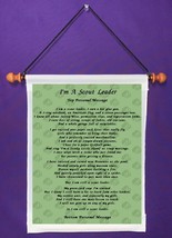 I&#39;m A Scout Leader - Personalized Wall Hanging (592-1) - $18.99