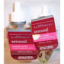 2 Bath &amp; Body Works Wallflower Diffuser Refill Bulb Aromatherapy Jasmine... - $49.99