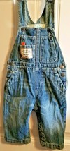 Genuine Baby from Oshkosh Jean Overalls 9 months Girls or Boys Distressed - $12.86