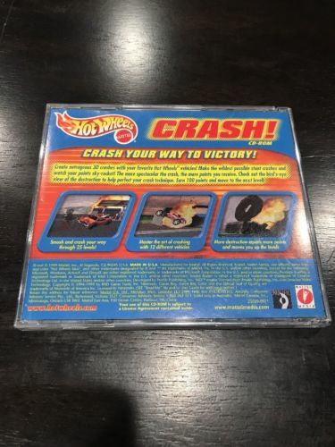 Hot Wheels: Crash CD-ROM (PC, 1999) - Video Games