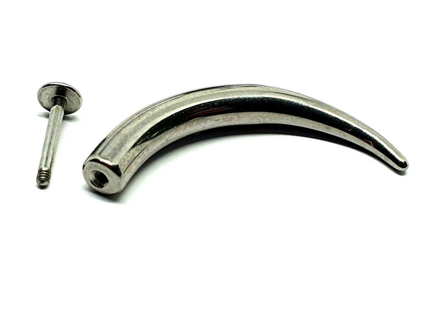 Labret Horn Claw Spike Large Chin Cuff 14g and 50 similar items