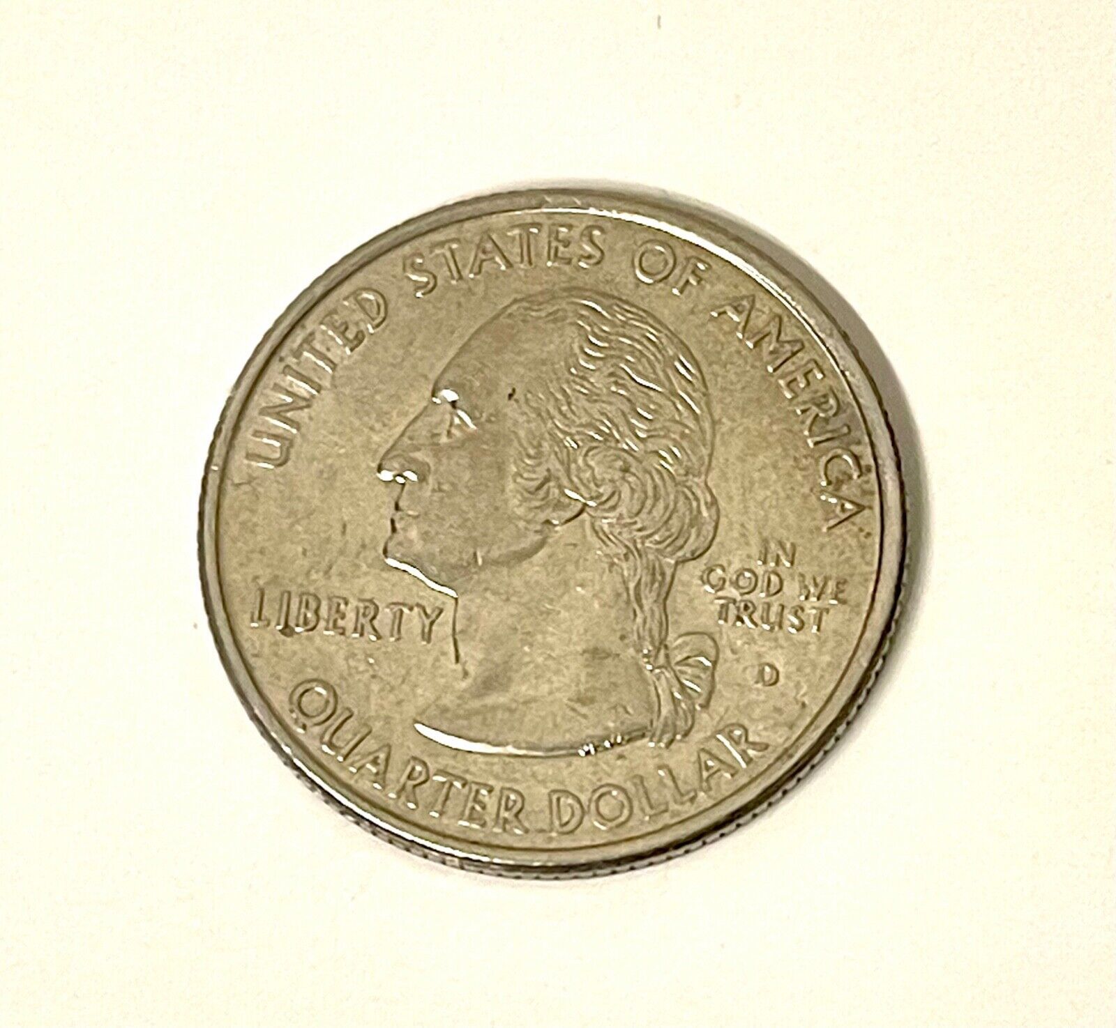 1999 D 1787 Delaware First State Quarter Dollar Coin With Caesar Rodney