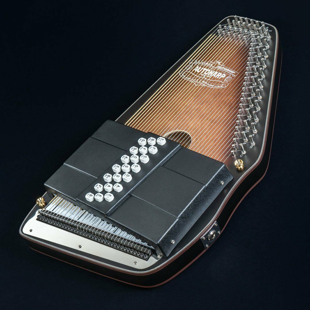 Oscar Schmidt 21 Chord Autoharp - Natural - OS11021AE - Autoharp & Zither