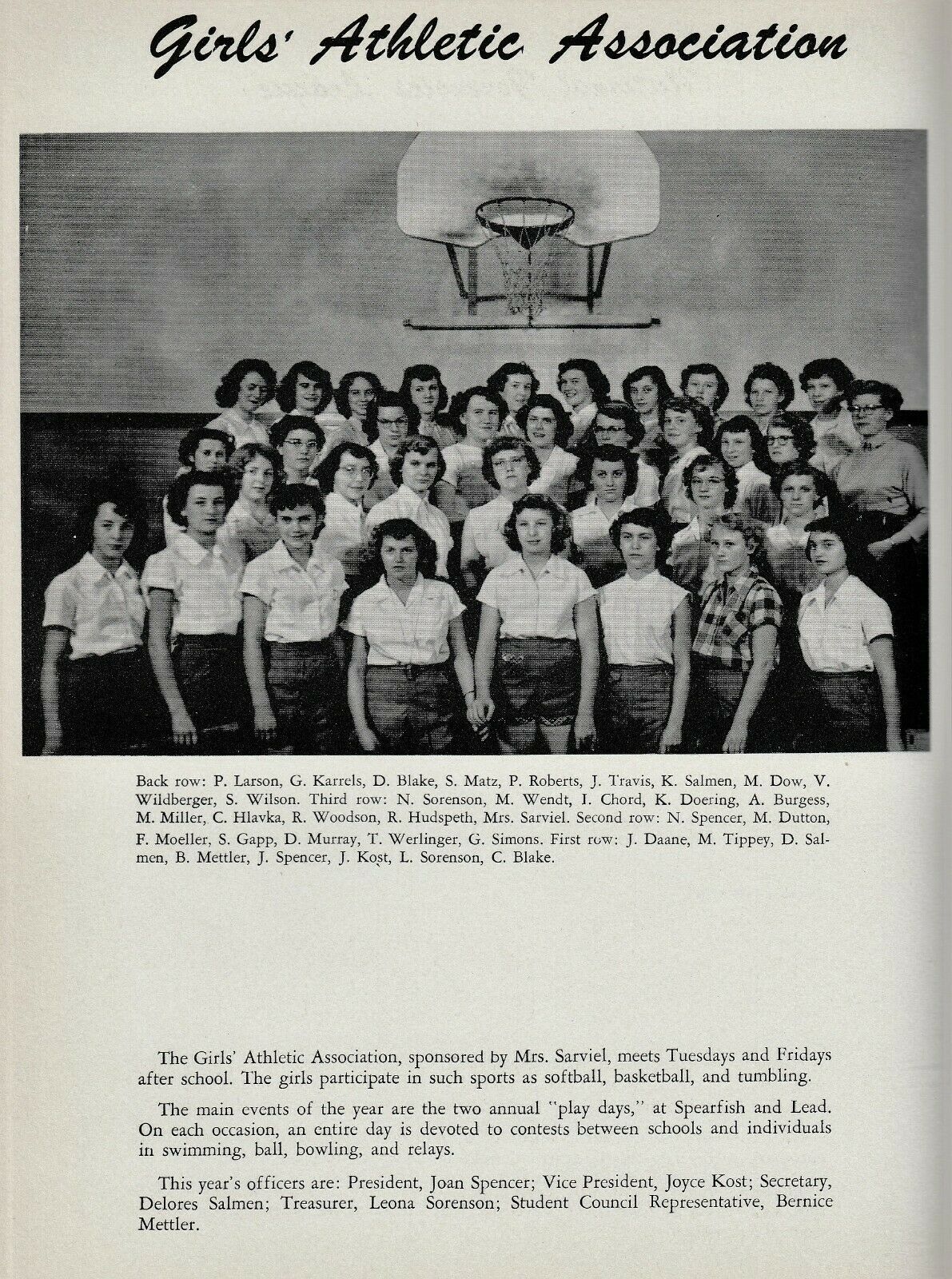 1953 Sturgis High School Yearbook, The Mato Paha, Sturgis, South Dakota Elementary & High Schools