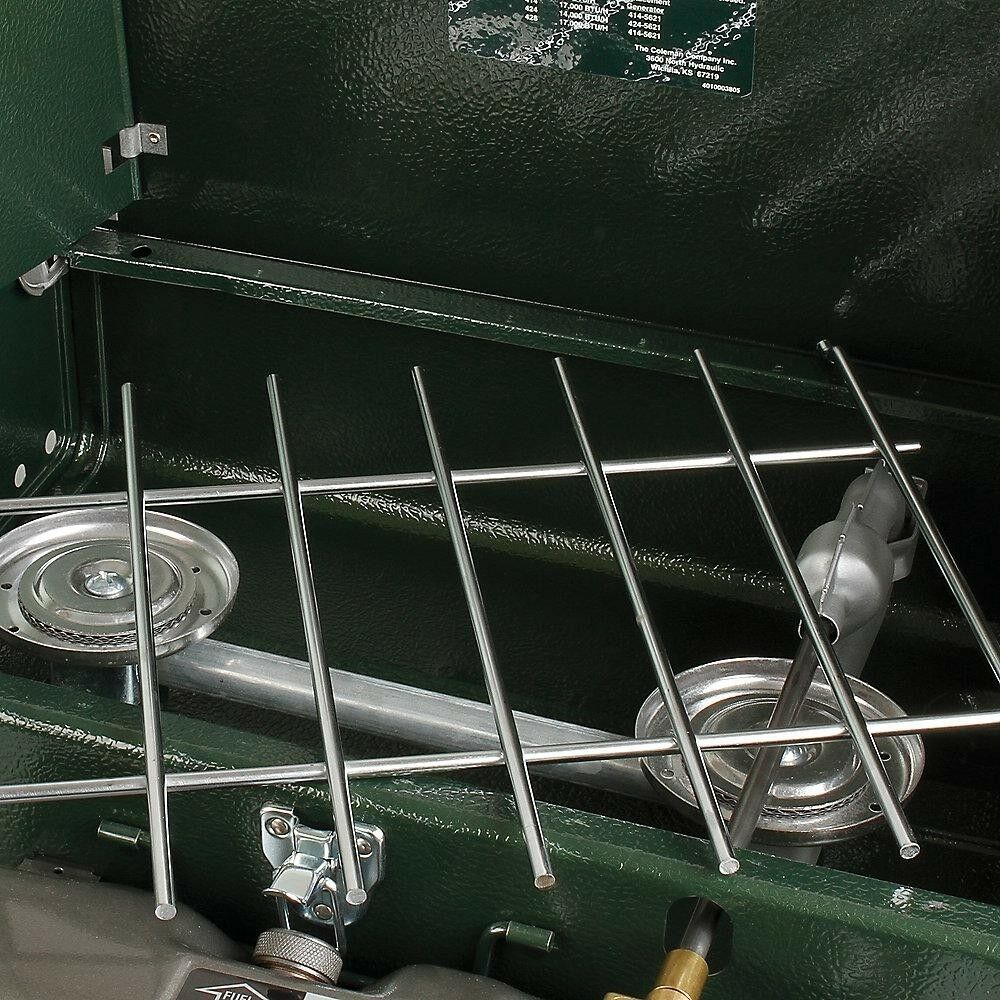 Coleman Cooking Stove Nickel Chrome Grate 14000 BTU 2Burner Liquid
