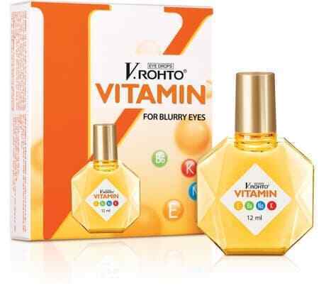 V.Rohto Eye drops - V. Rohto - Vitamin - 1 box  10 pcs. Japan - Vietnam