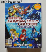 Anime DVD Gundam Build Fighters Season 1+2 ENG SUB All Region FAST SHIPPING - $33.00
