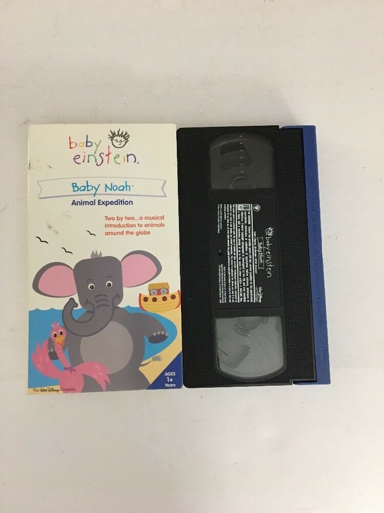Baby Einstein-Baby Noah[VHS 2004)TESTED-RARE VINTAGE COLLECTIBLE-SHIPS ...