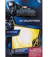 Black Panther 32 Valentines with 32 Tattoos - $5.99