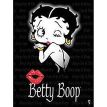 Betty Boop Figure Animation Art HI ROLLR Metal Car License Plate NEW UNUSED