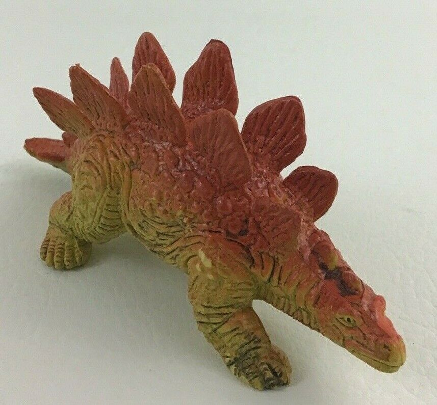 Vintage 1992 Dinosaurs 2pc Lot Stegosaurus Stego Skeleton Prehistoric ...