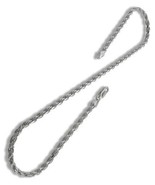 Rope Chain -- Bracelet or Anklet-- .925 Sterling Silver -- Made in Italy... - $15.91+