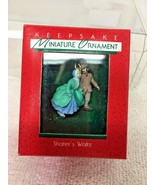 1988 Skater&#39;s Waltz Miniature Hallmark Christmas Tree Ornament MIB Price... - $9.41