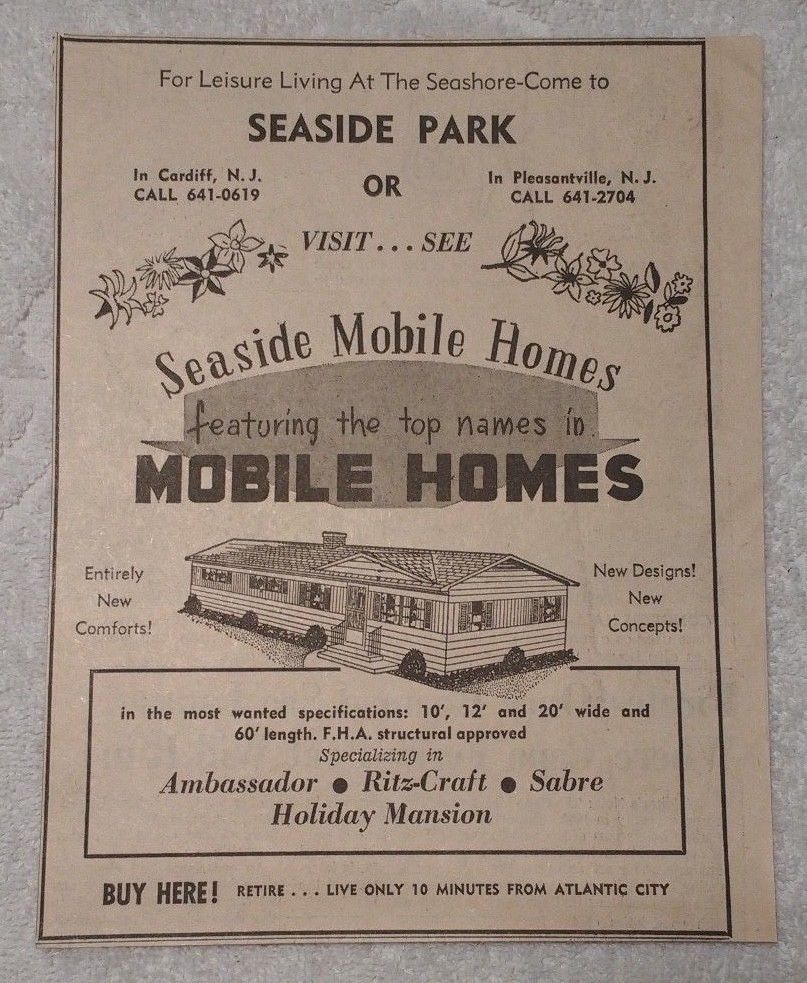 1964 Seaside Park Seaside Mobile Homes And Similar Items