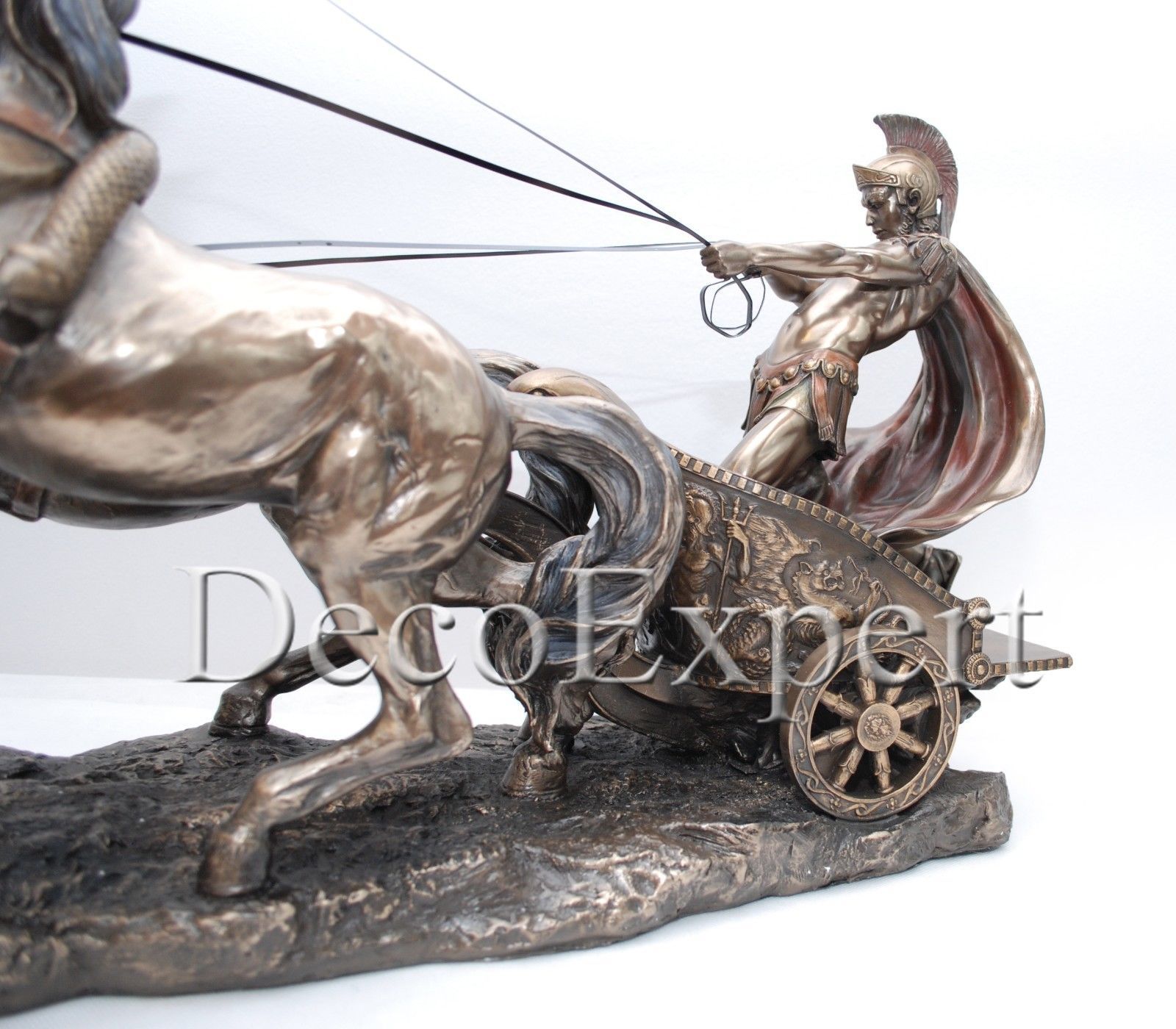 Roman Chariot Figurine Colosseum Rome Italy Gladiator * Free Shipping
