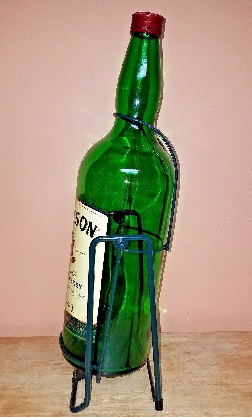 Jameson Irish Whiskey 4.5 L Empty Bottle with Cradle and Box for Man
