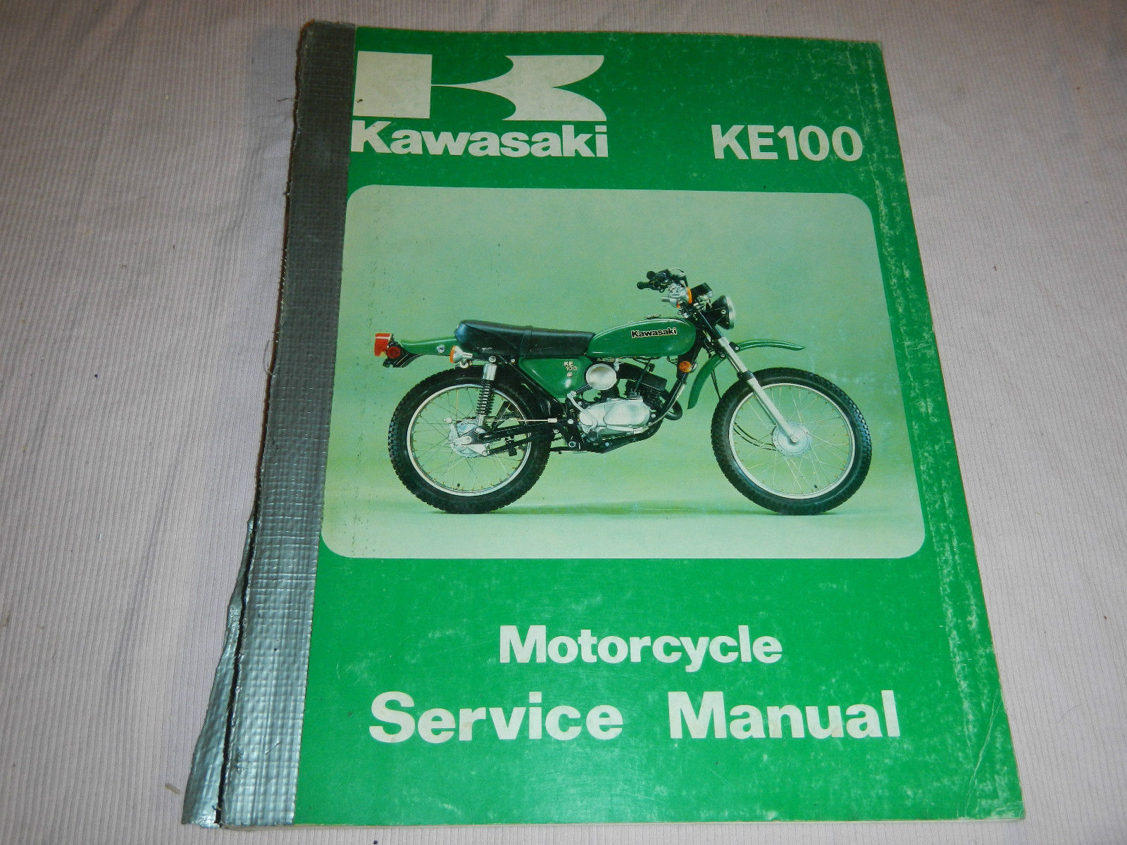 1978 78 KAWASAKI KE100 KE 100 SHOP SERVICE REPAIR MANUAL