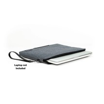 PKG Slouch Macbook Pro Air 13&quot; - 14” Laptop Sleeve Gray Wool Padded Zip ... - $19.59