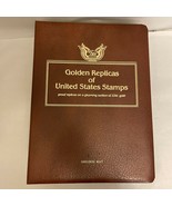 Golden Replicas of United States Stamps  22k gold plated FDC 71 Stamps 1... - $147.51