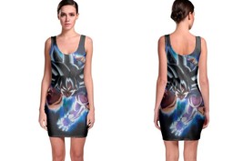 Goku dragon ball super women s sleevless bodycon dress thumb200