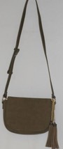 Amanda Blu Company Tassel Saddle Bag Purse 85137 Sage Color image 1