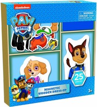 Paw Patrol 25 piece Magnetic Wood Dress Up Puzzle - $13.85