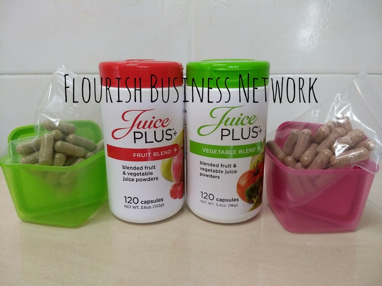 JUICE PLUS FRUIT & VEGETABLES BLEND (20 Capsules) Vitamins & Minerals