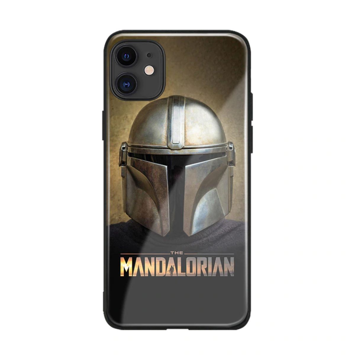 The Mandalorian TV Show Tempered Glass Phone Case For Apple iPhoneb11 ...