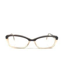 Juicy Couture ______ Eyeglass Frames Rectangular Cats Eye Brown Clear Cr... - $16.35