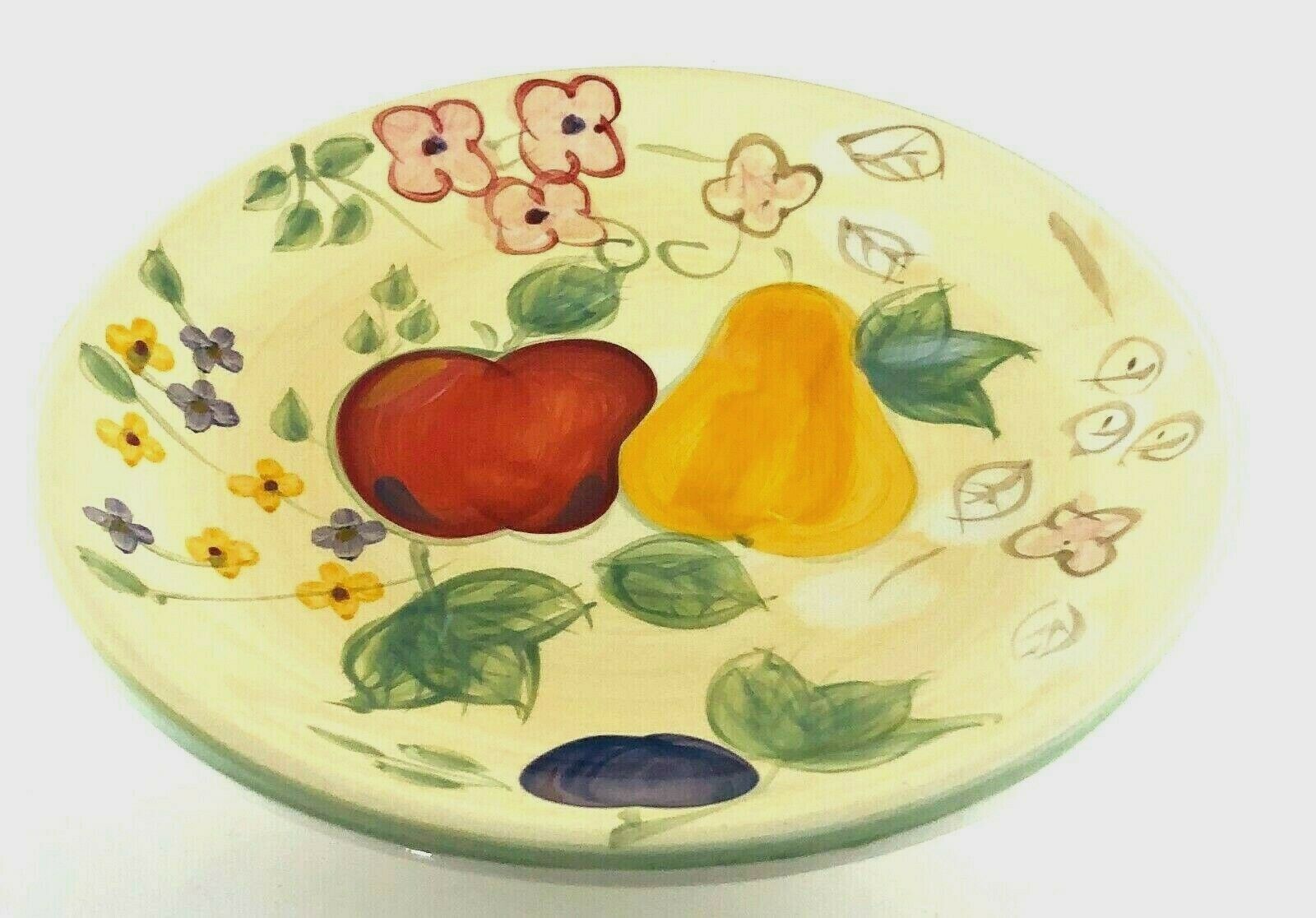 Gibson Designs "FRUIT GROVE" HandPainted Dinnerware Collection Apple
