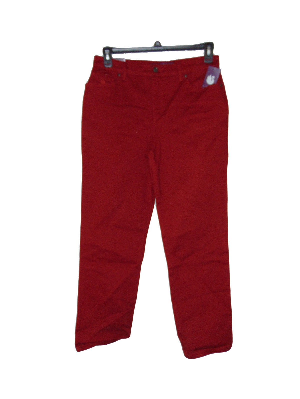 Gloria Vanderbilt Red Amanda Jeans Size 12 Short Nwt Jeans