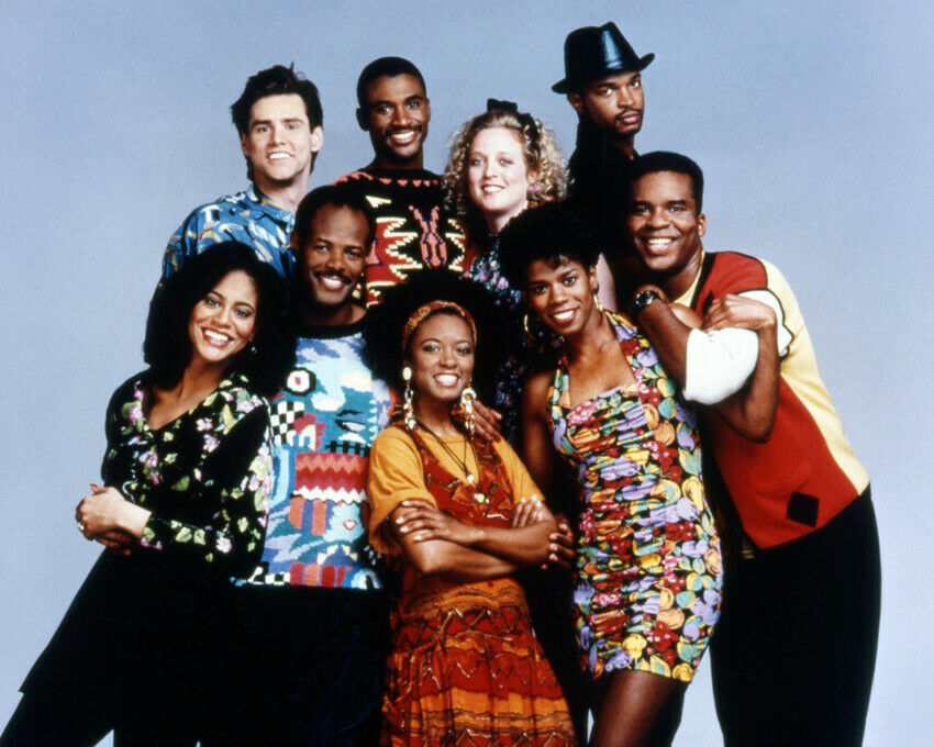 Damon Wayans Jim Carrey Keenan Ivory Kim Wayans In Living Color 8x10 ...