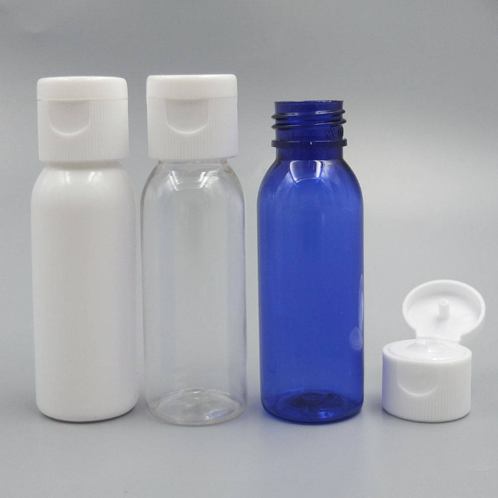 Primary image for 10 PCS 30ml 50ml Plastic Portable Refillable Travel Empty Turn Screw Bottle 