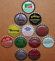 Soda pop bottle caps Lot of 25 DR SWEETS GINGER ALE cork lined new old stock 