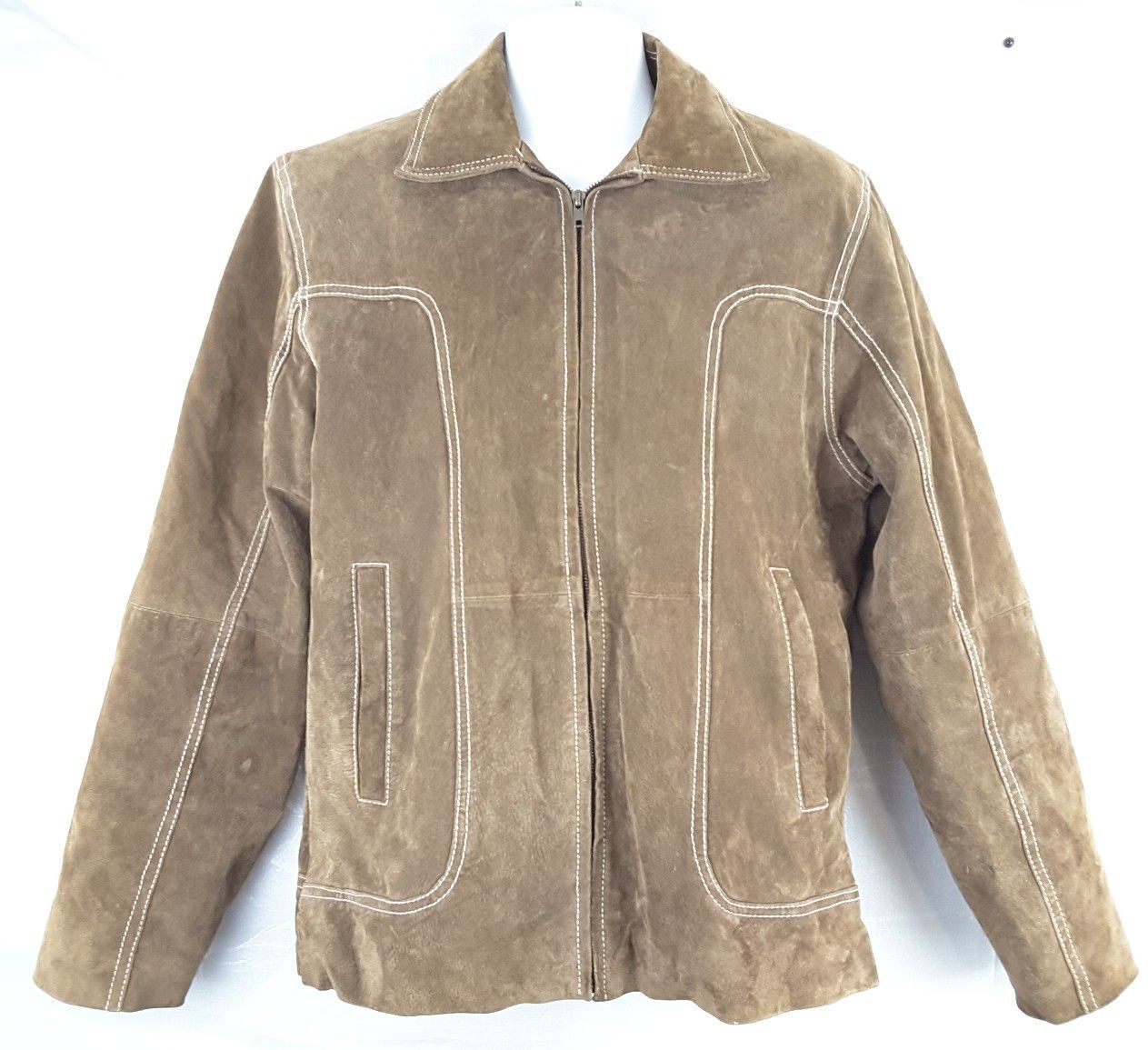 Wilsons Leather Vintage Mens M. Julian Suede Leather Jacket Size M ...