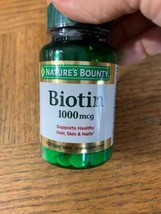 Natures Bounty Biotin 1000 MCG 100 Tablets - $19.68