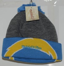 Nostalgia Company Mitchell Ness NFL Licensed Los Angeles Chargers Knit Hat image 2